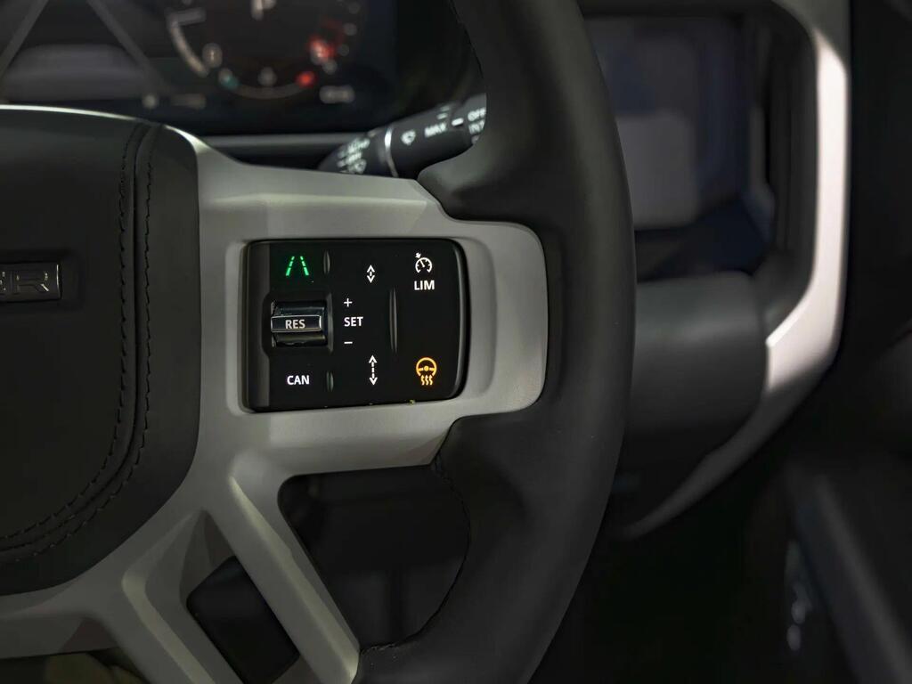 An interior shot of the misc controls on a 2024 Land Rover Defender 110