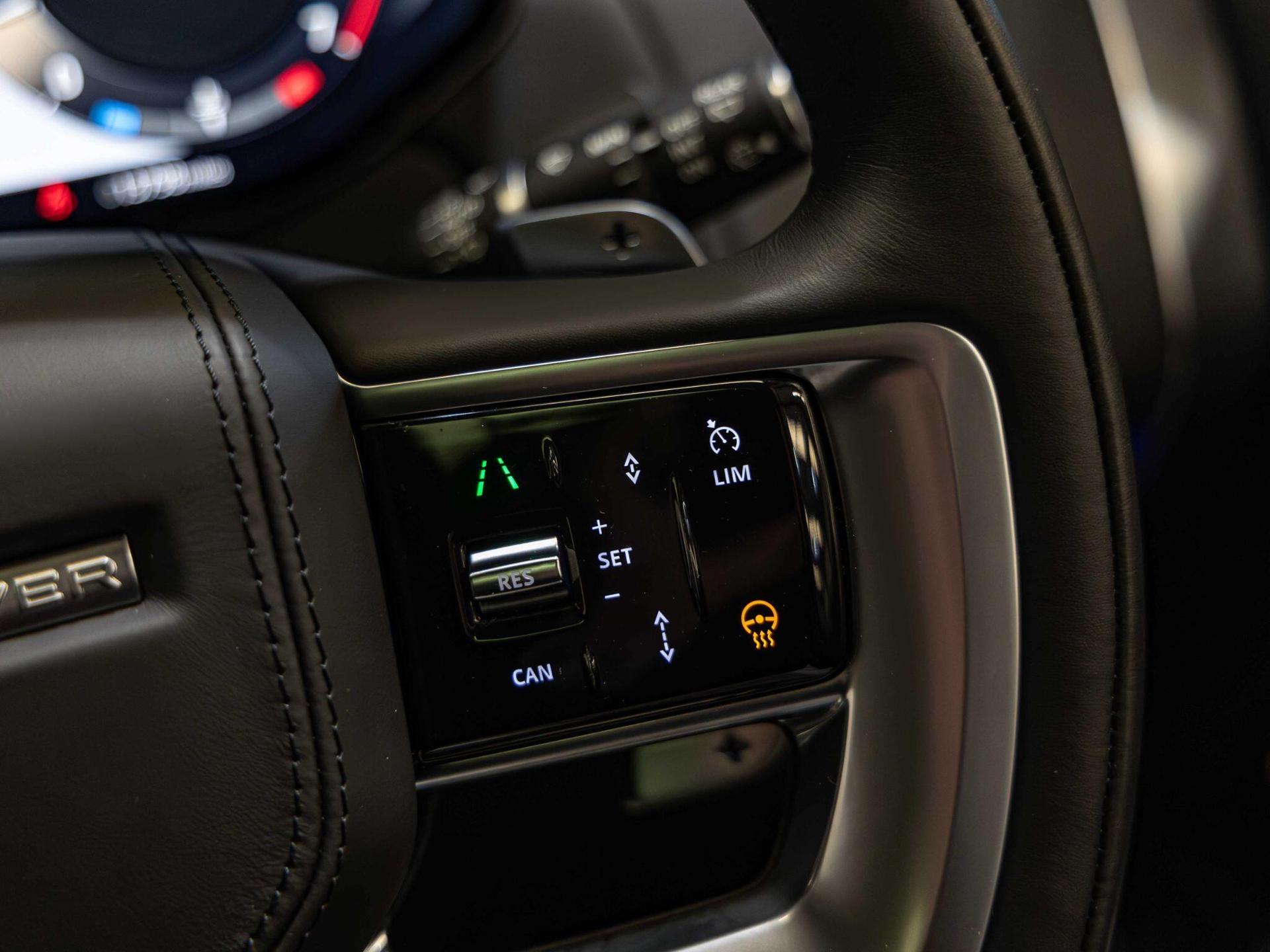 An interior shot of the misc controls on a 2023 Land Rover RANGE ROVER