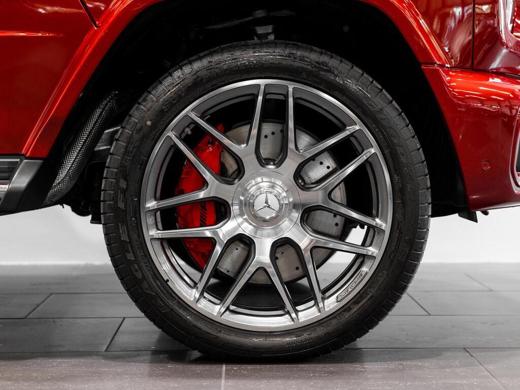 An exterior shot of the wheel on a 2026 Mercedes-Benz G Class
