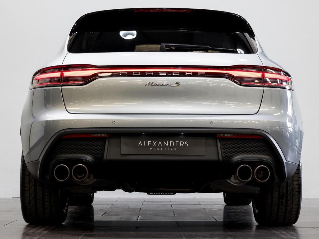 An exterior shot of the rear on a 2025 Porsche Macan