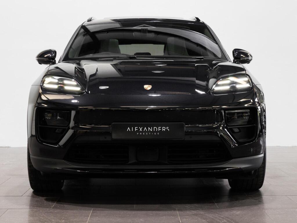 An exterior shot of the front on a 2025 Porsche Macan