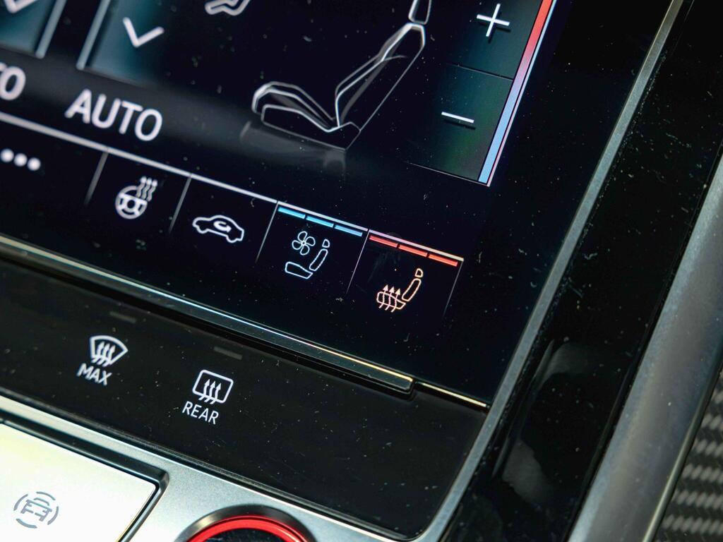 An interior shot of the misc controls on a 2025 Audi RSQ8