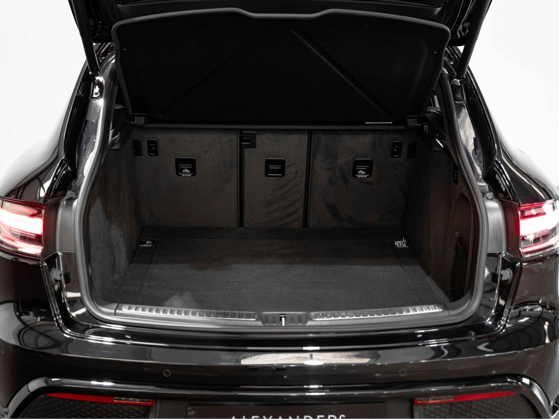 An interior shot of the boot on a 2025 Porsche Macan