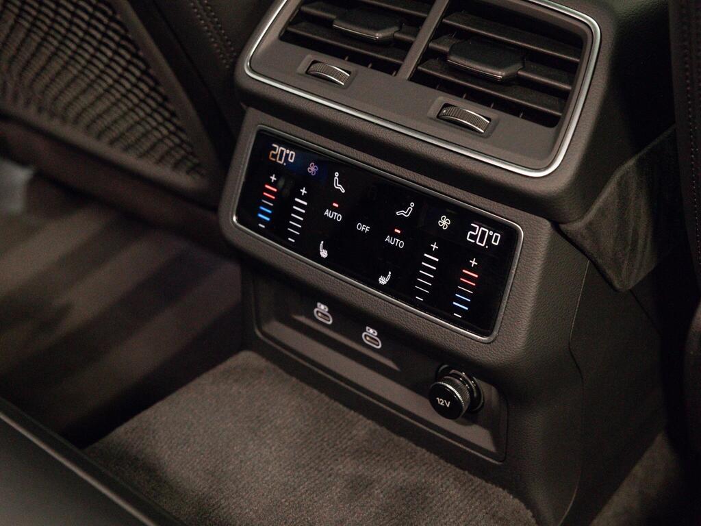 An interior shot of the misc controls on a 2023 Audi RS6 Avant