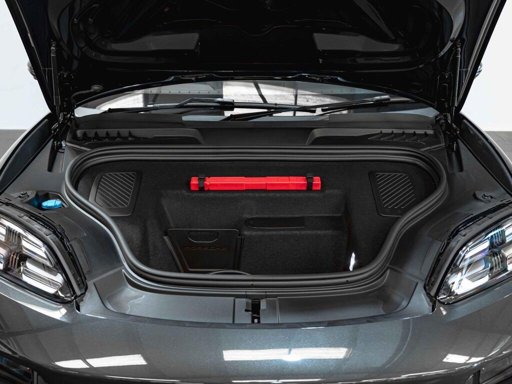 An interior shot of the boot on a 2024 Porsche Macan