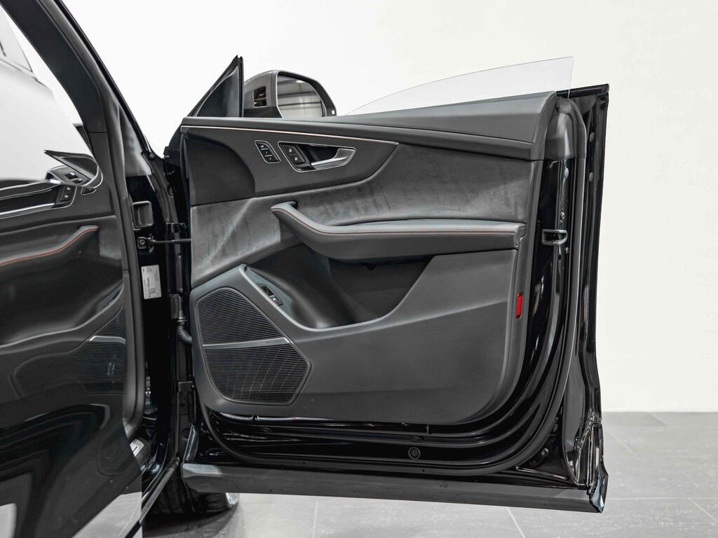 An interior shot of the door interior on a 2025 Audi RSQ8