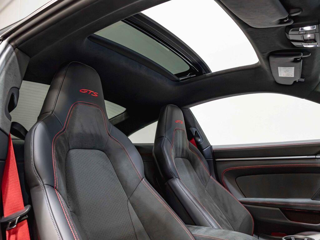An interior shot of the driver seat on a 2026 Porsche 911