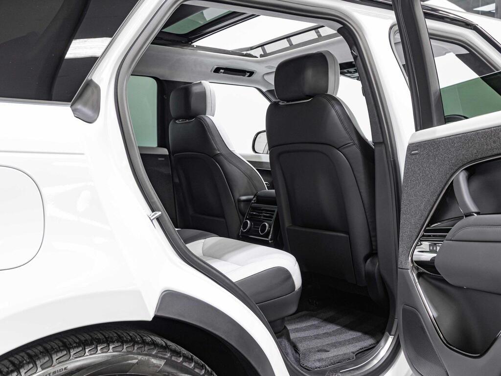 An interior shot of the seats rear on a 2023 Land Rover RANGE ROVER SPORT