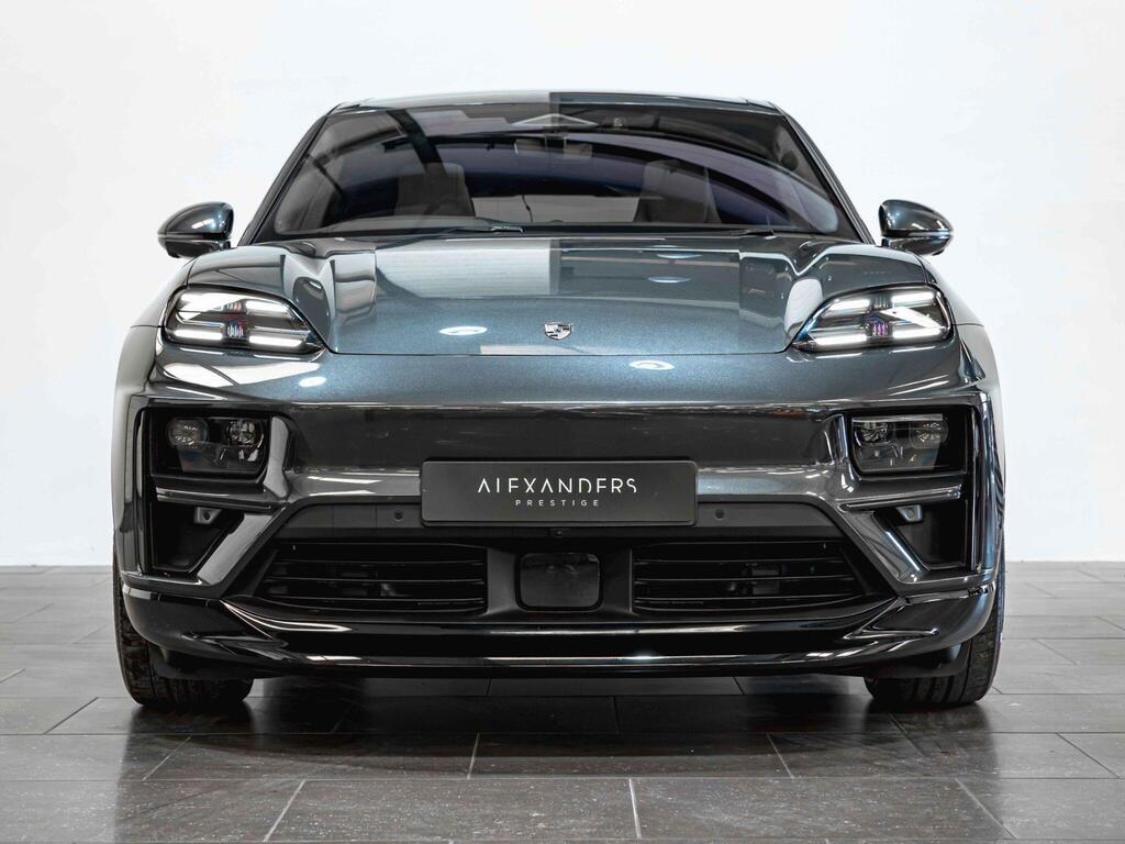 An exterior shot of the front on a 2024 Porsche Macan
