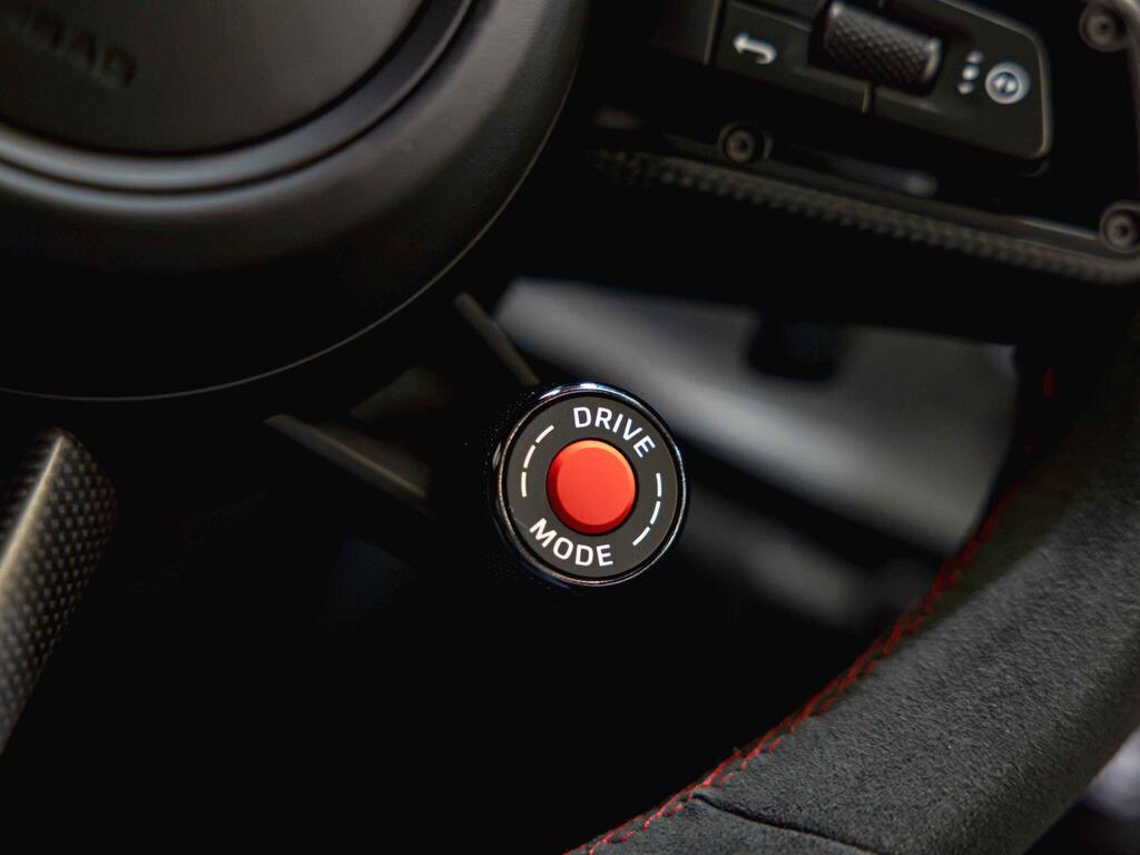 An interior shot of the misc controls on a 2026 Porsche 911