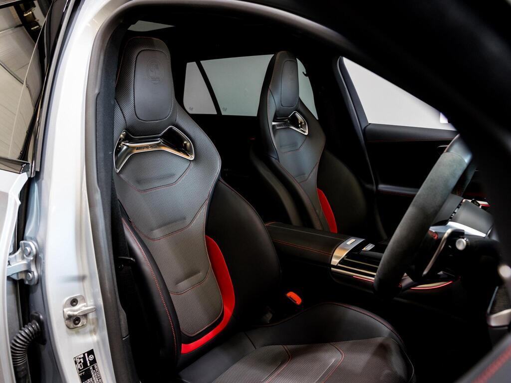 An interior shot of the driver seat on a 2024 Mercedes-Benz C Class