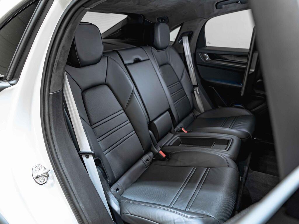 An interior shot of the seats rear on a 2024 Porsche Cayenne