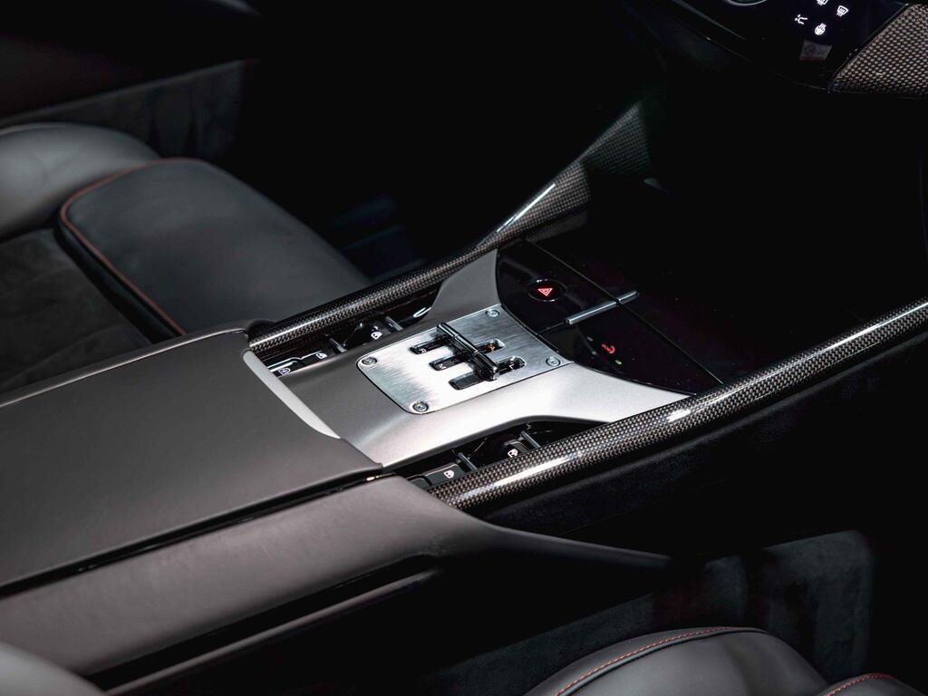 An interior shot of the interior front on a 2024 Ferrari Purosangue