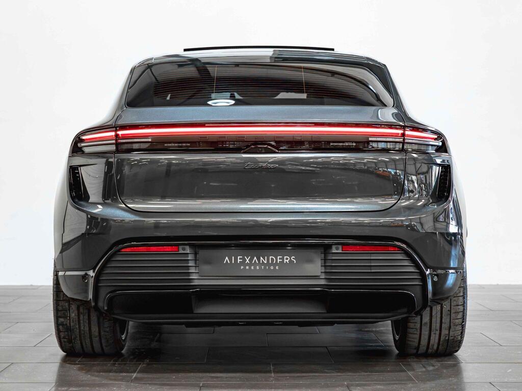 An exterior shot of the rear on a 2024 Porsche Macan