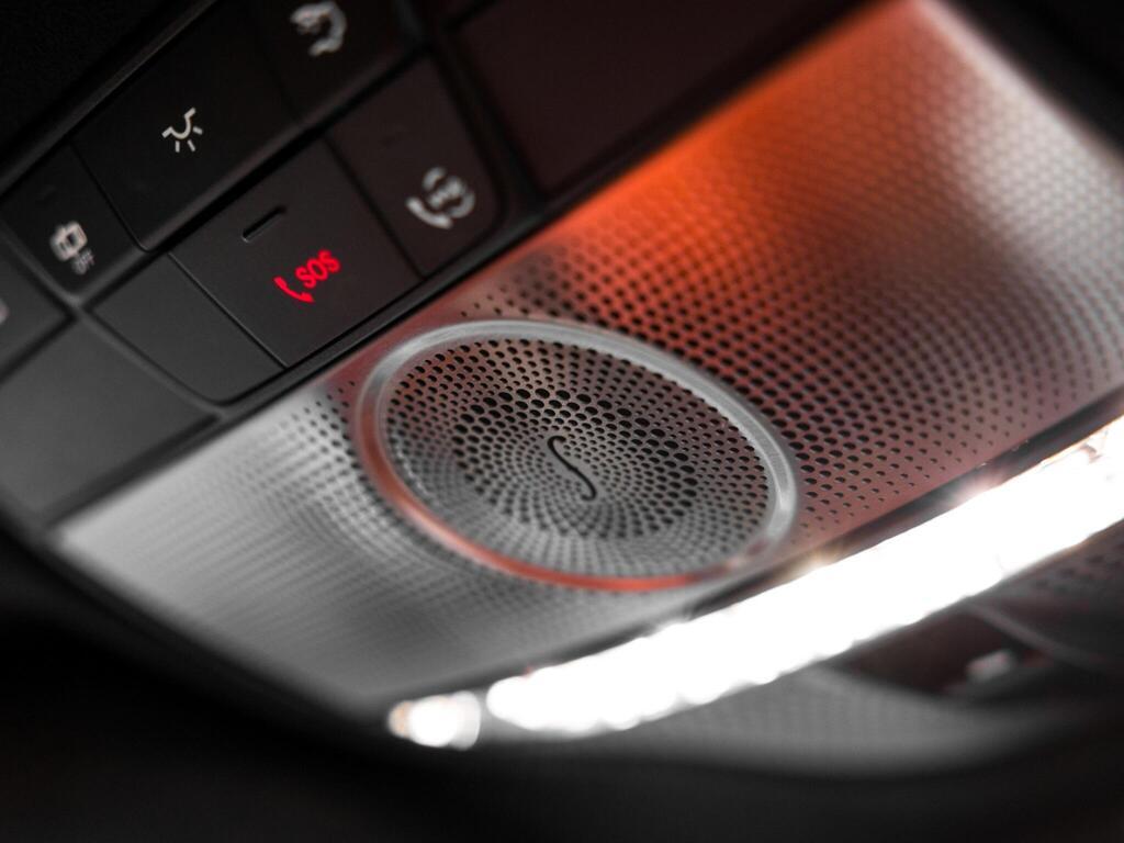 An interior shot of the misc controls on a 2026 Mercedes-Benz G Class