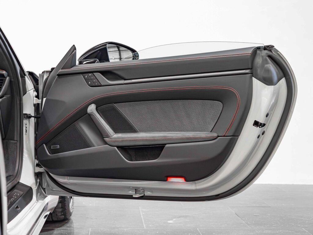 An interior shot of the door interior on a 2026 Porsche 911
