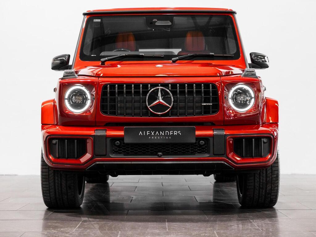 An exterior shot of the front on a 2026 Mercedes-Benz G Class