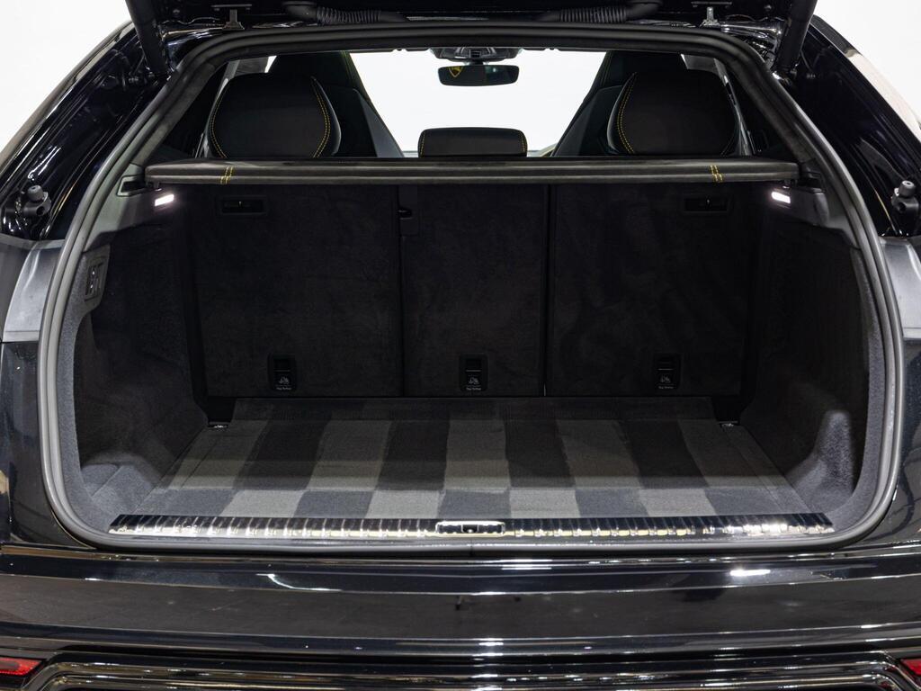 An interior shot of the boot on a 2022 Lamborghini Urus
