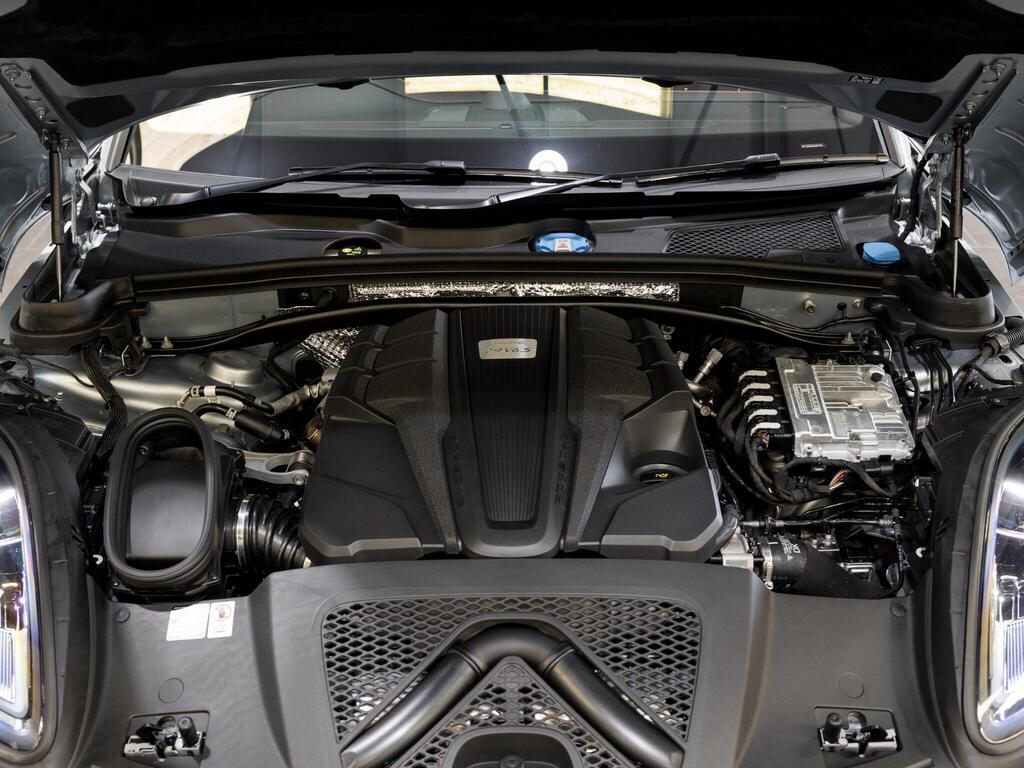 An exterior shot of the engine on a 2025 Porsche Macan