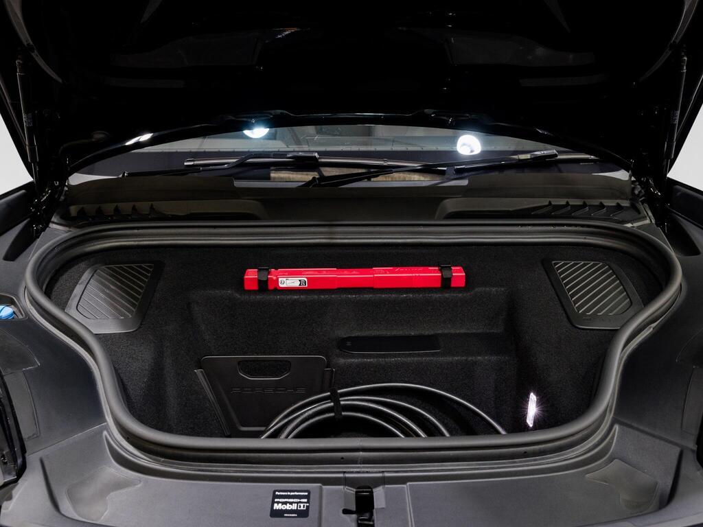 An interior shot of the boot on a 2025 Porsche Macan