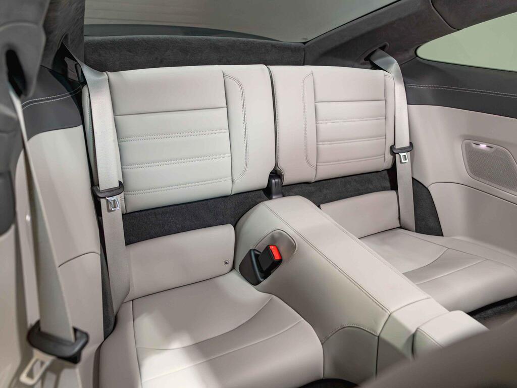 An interior shot of the seats rear on a 2023 Porsche 911