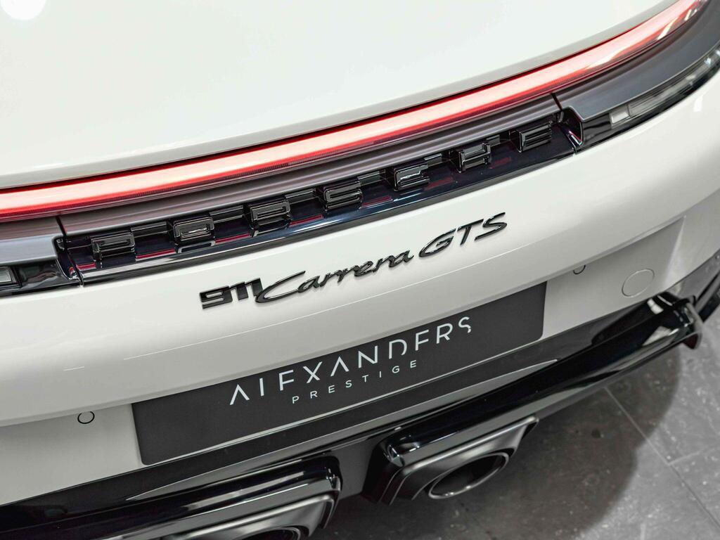 An exterior shot of the badge exterior on a 2026 Porsche 911