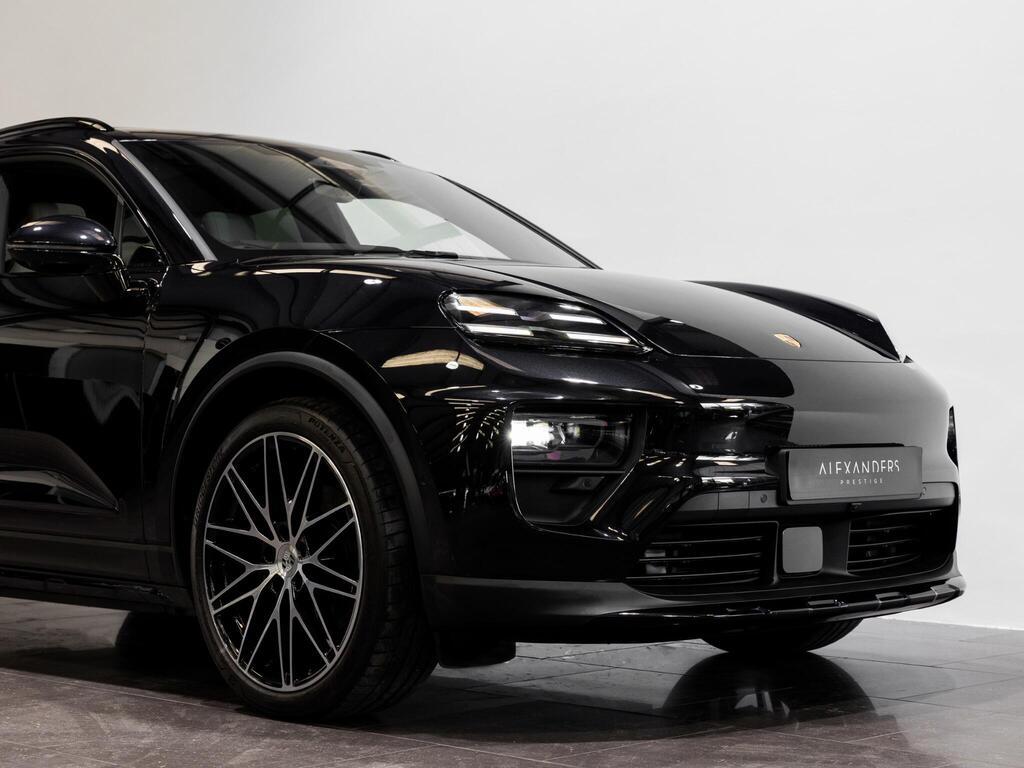 An exterior shot of the front right on a 2025 Porsche Macan