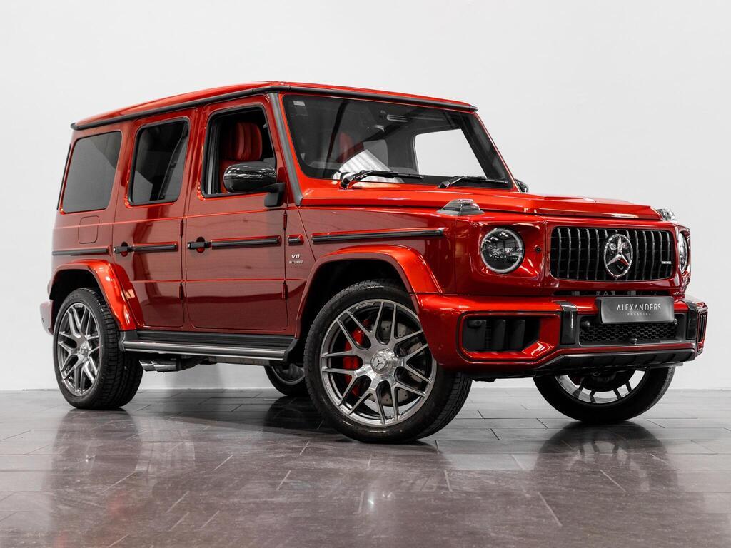 An exterior shot of the front right on a 2026 Mercedes-Benz G Class