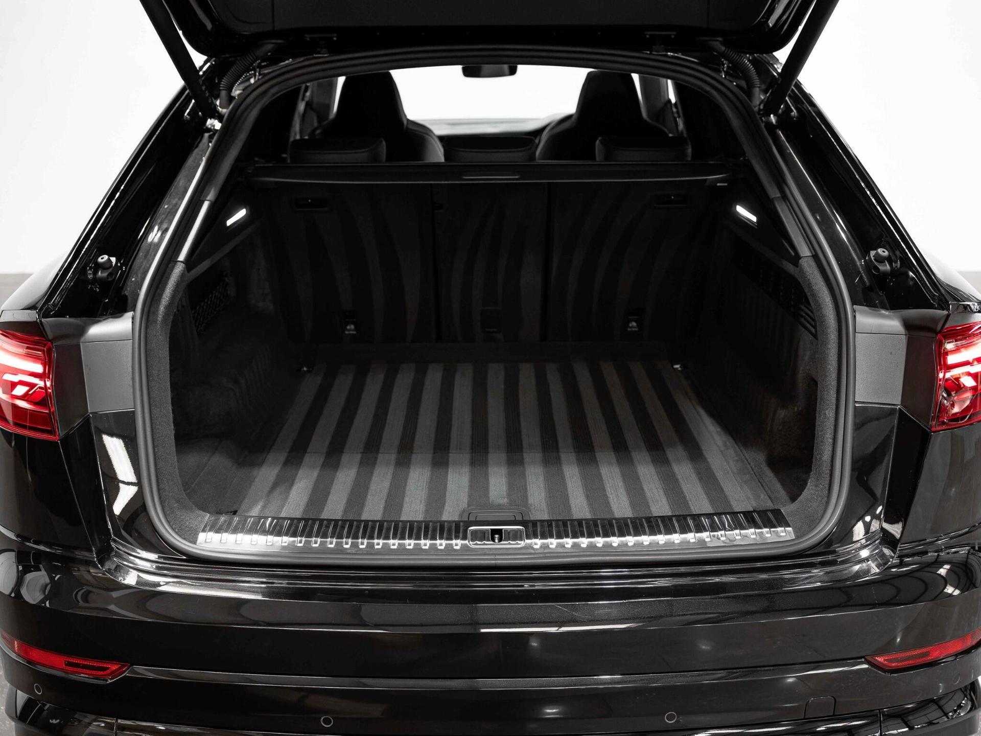 An interior shot of the boot on a 2024 Audi SQ8