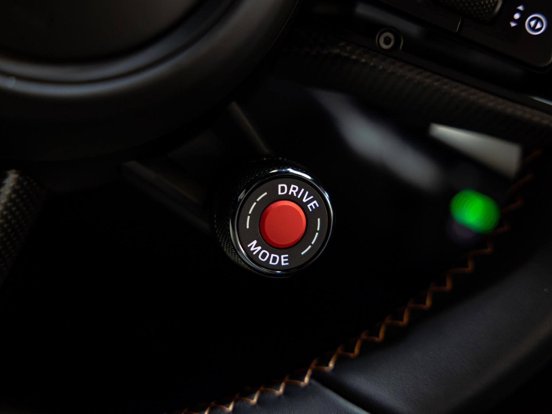 An interior shot of the misc controls on a 2026 Porsche 911