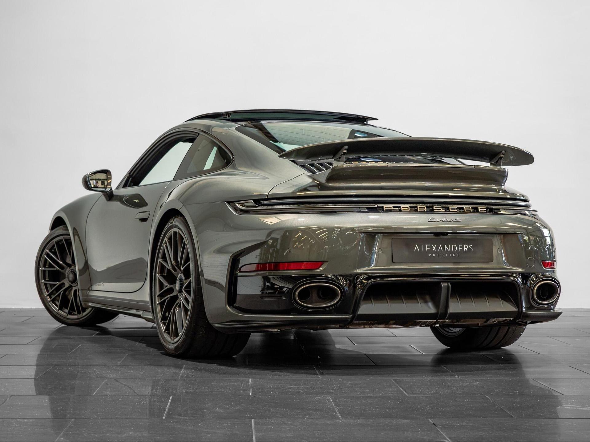 An exterior shot of the rear left on a 2026 Porsche 911