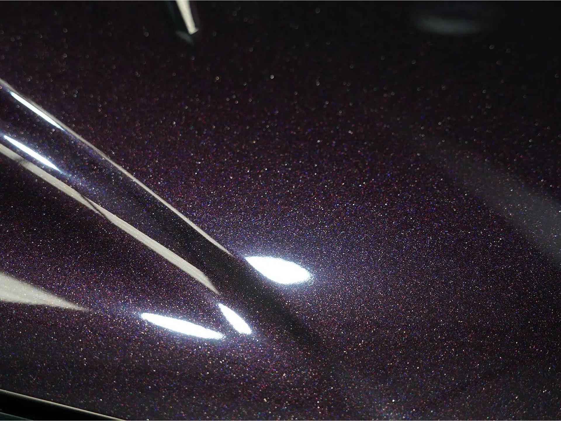 An exterior shot of the badge exterior on a 2023 Lamborghini Urus
