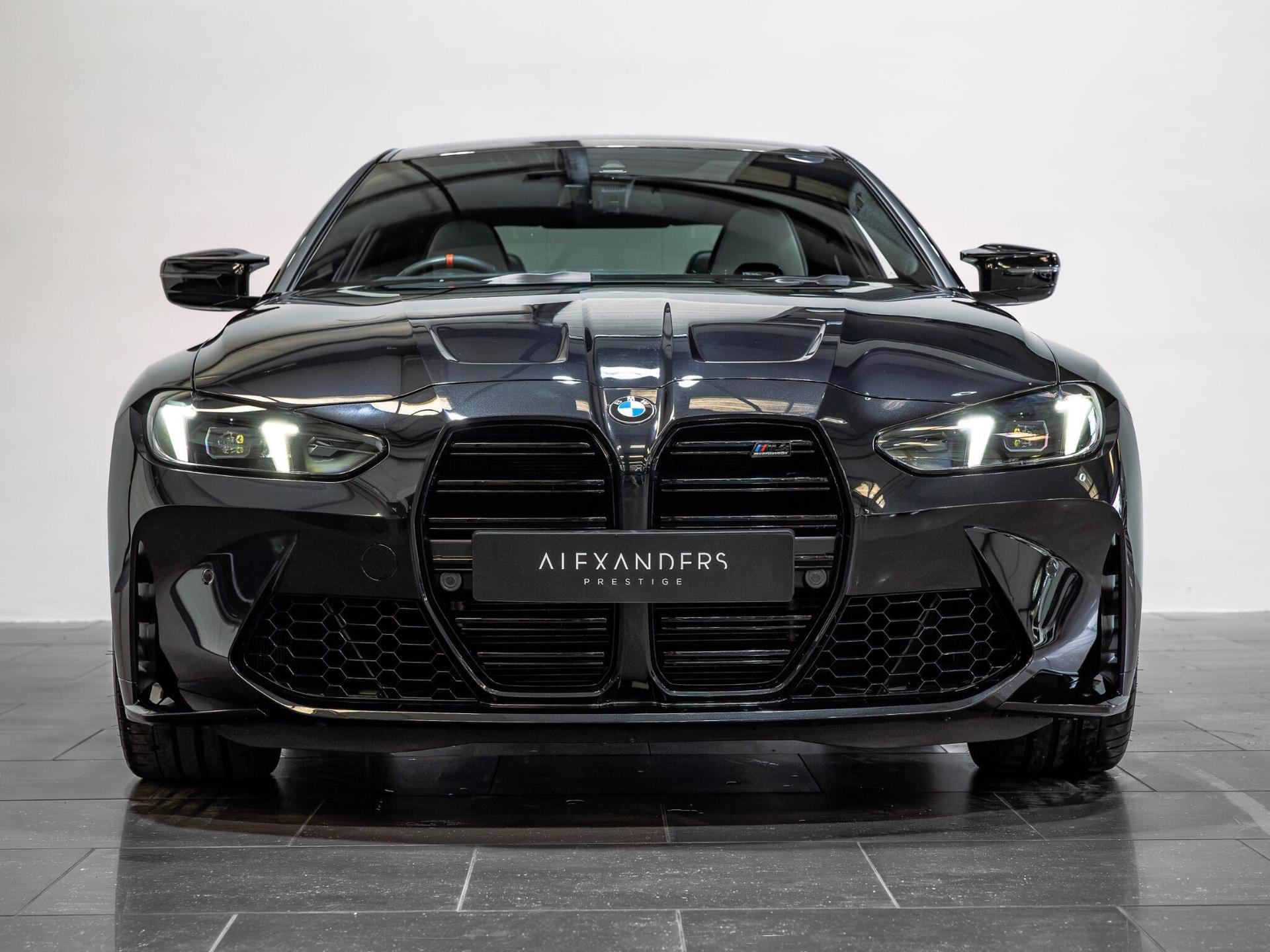 An exterior shot of the front on a 2025 BMW M4