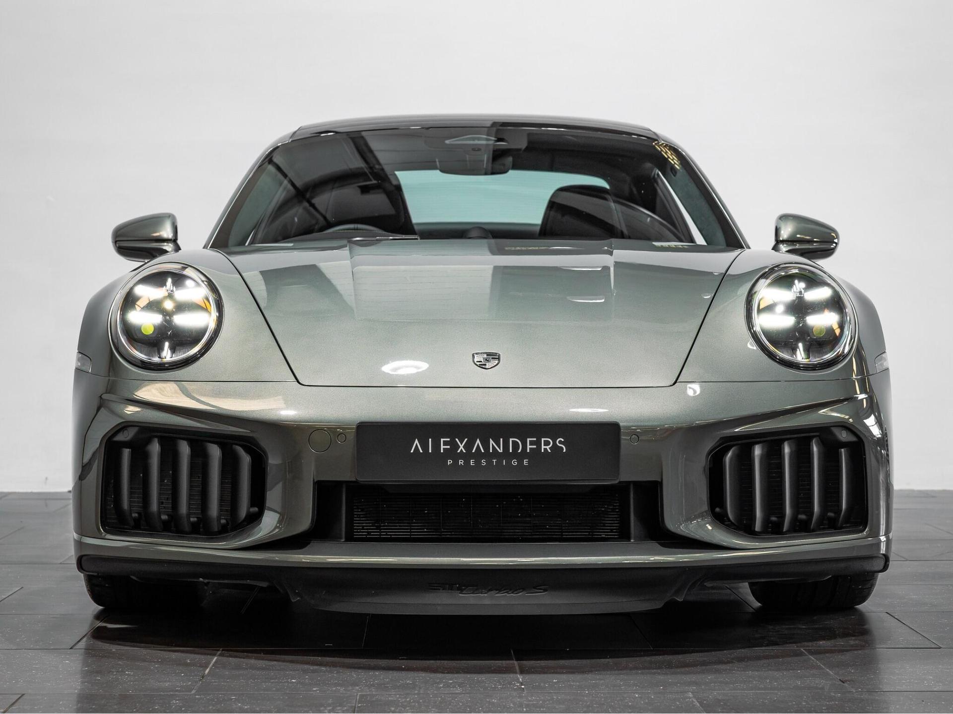 An exterior shot of the front on a 2026 Porsche 911