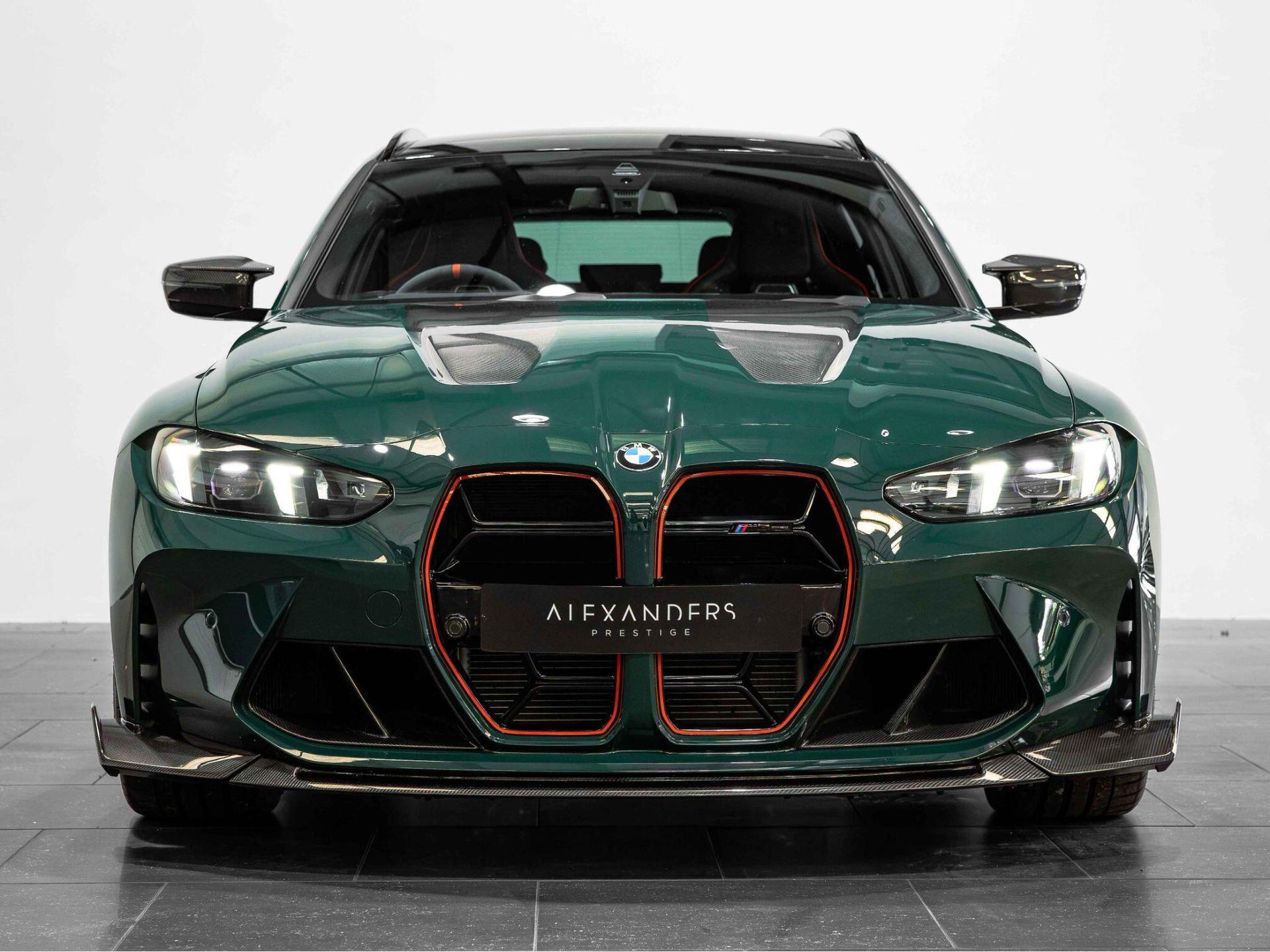An exterior shot of the front on a 2025 BMW M3