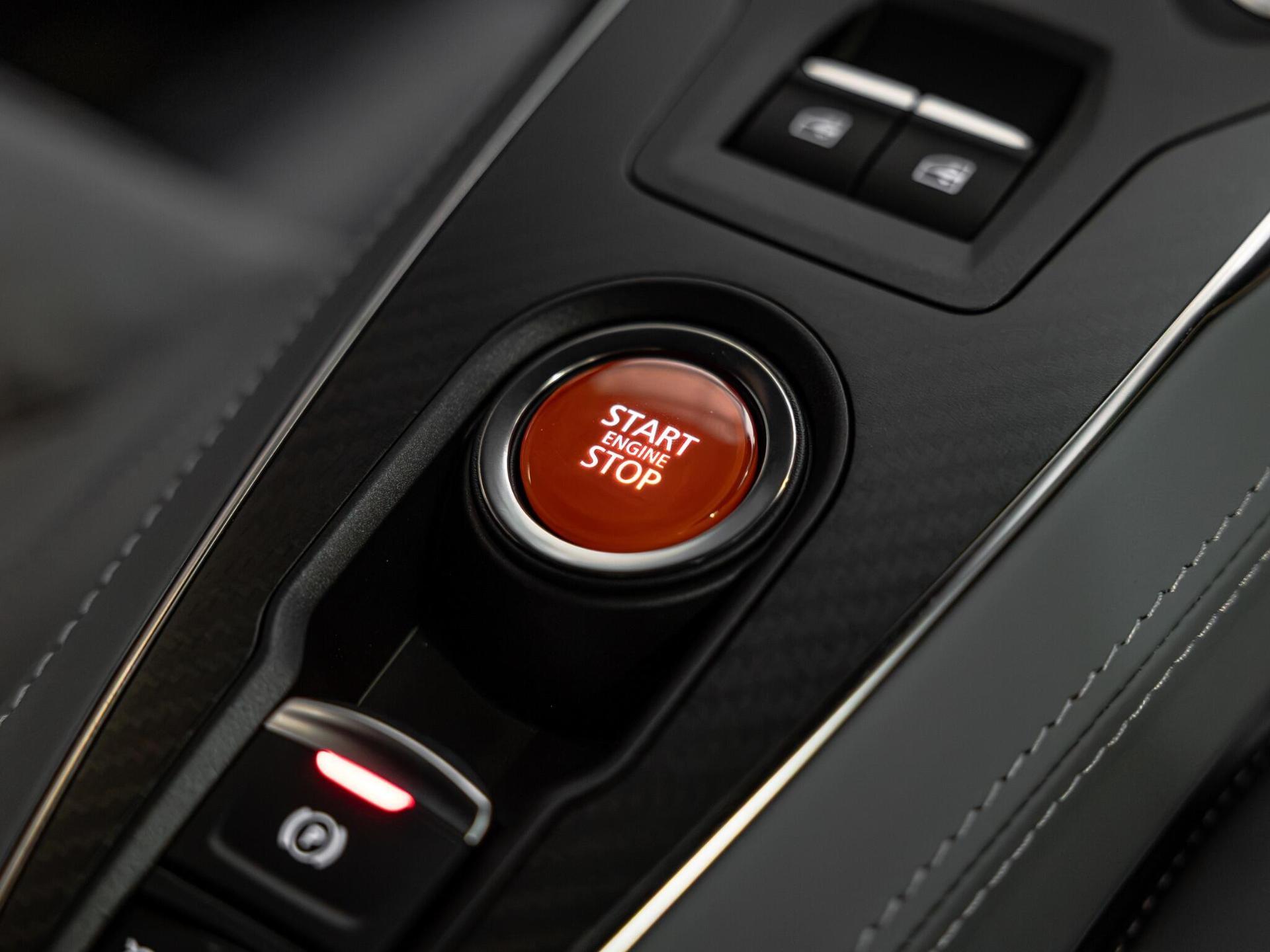 An interior shot of the misc controls on a 2026 Alpine A110