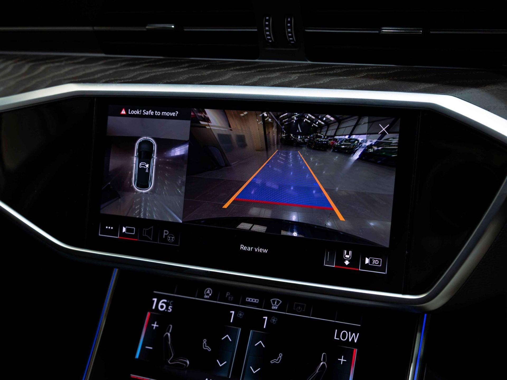 An interior shot of the driver instruments on a 2023 Audi RS6 Avant