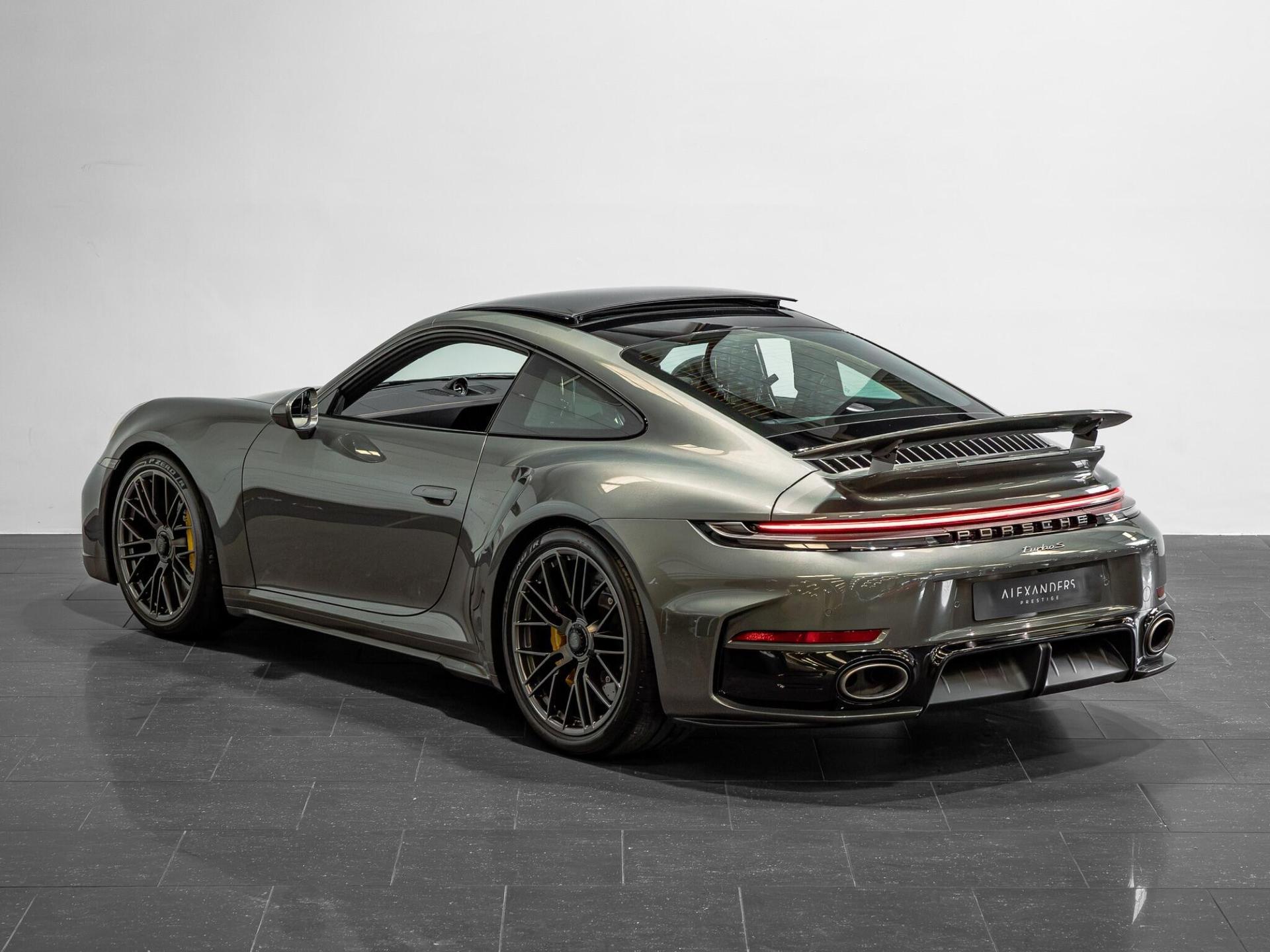 An exterior shot of the rear left on a 2026 Porsche 911