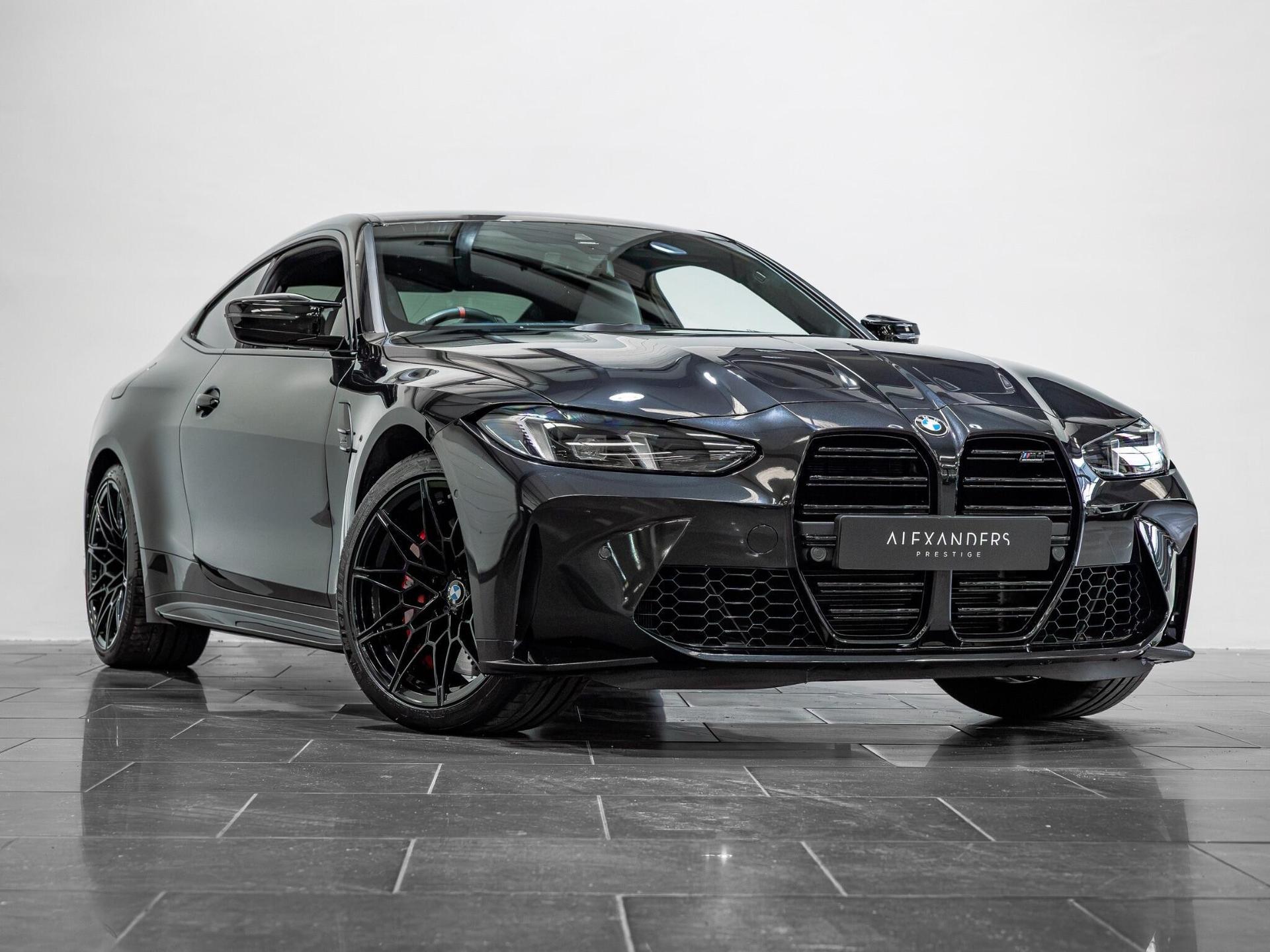 An exterior shot of the front right on a 2025 BMW M4