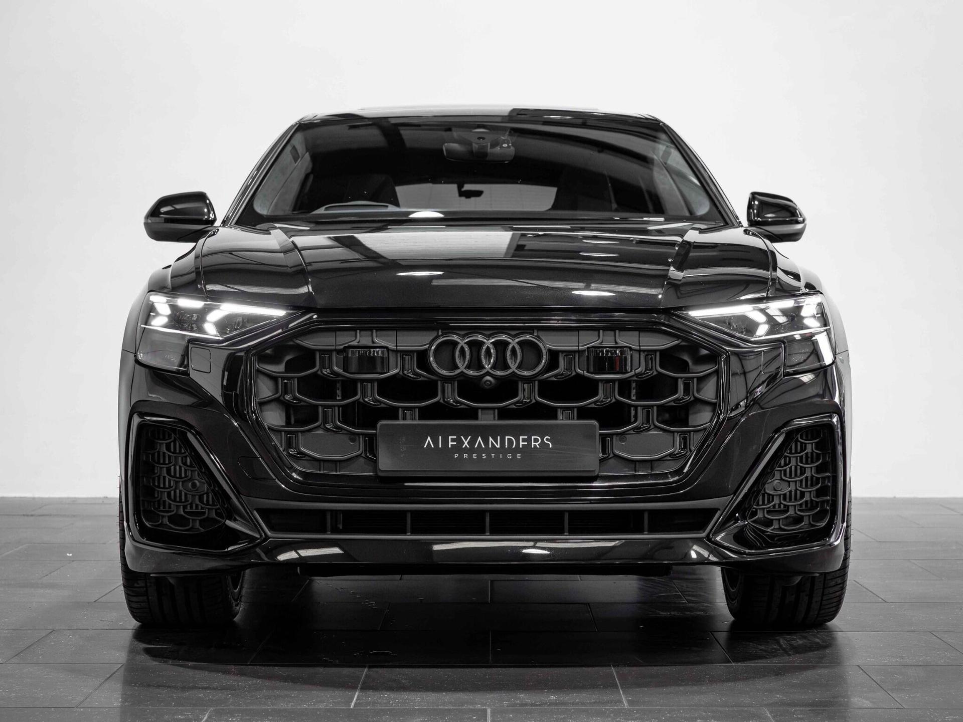 An exterior shot of the front on a 2024 Audi SQ8