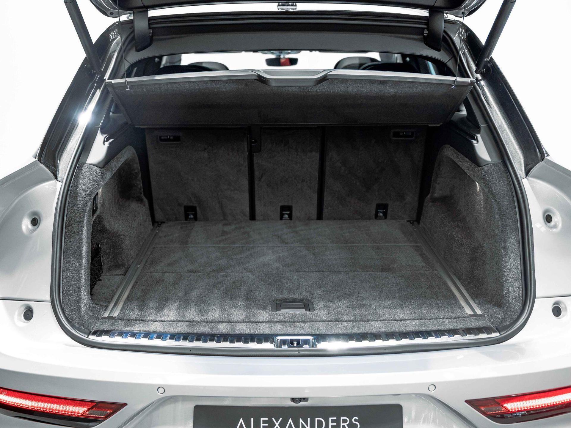 An interior shot of the boot on a 2026 Bentley Bentayga
