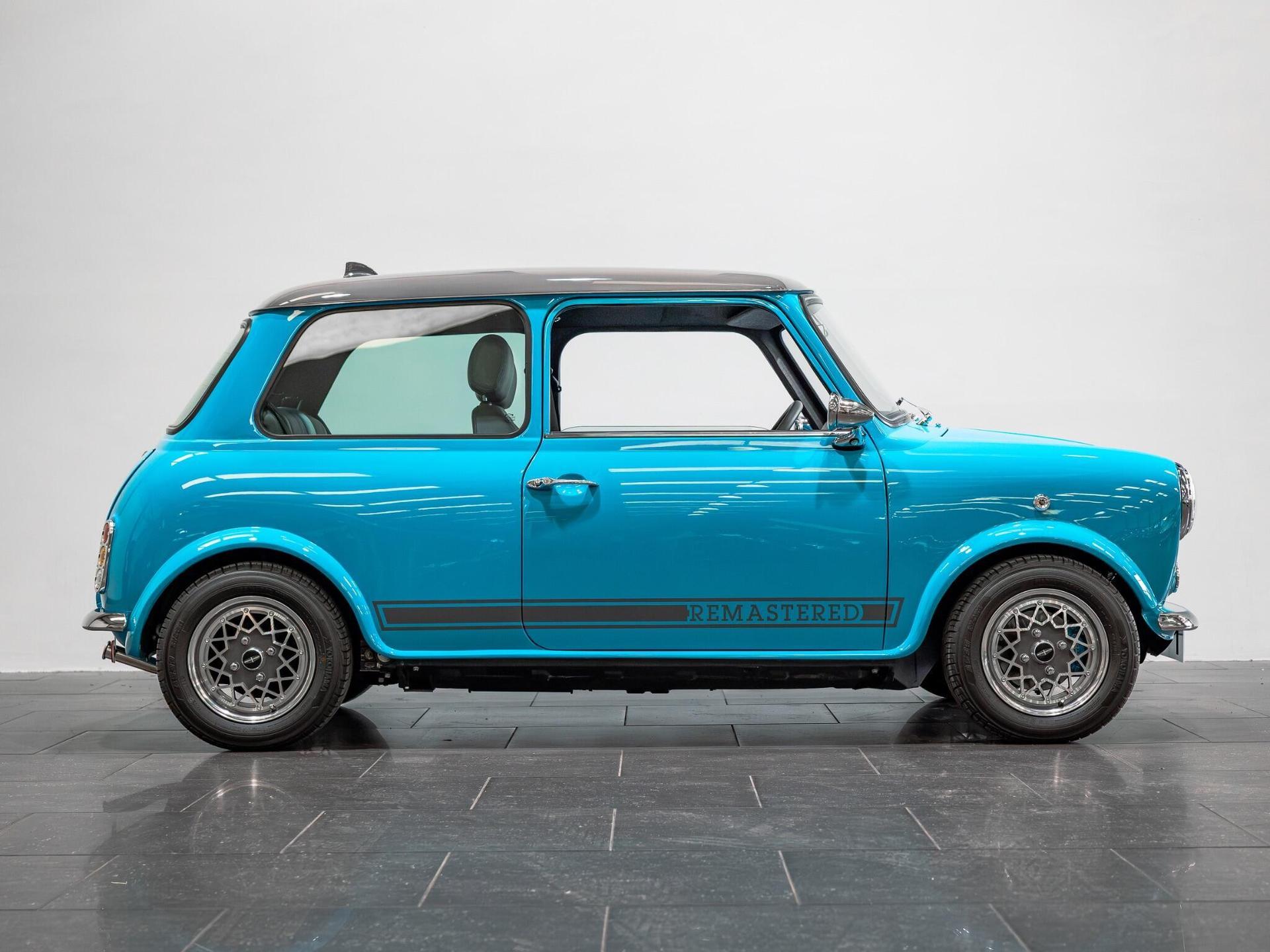 An exterior shot of the side right on a 1997 Rover Mini