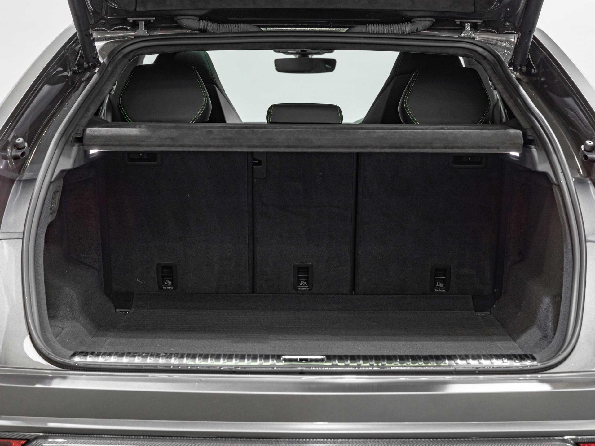 An interior shot of the boot on a 2022 Lamborghini Urus
